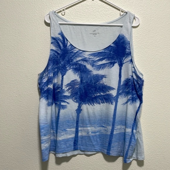 J. Jill island paradise tank XL - Picture 1 of 4